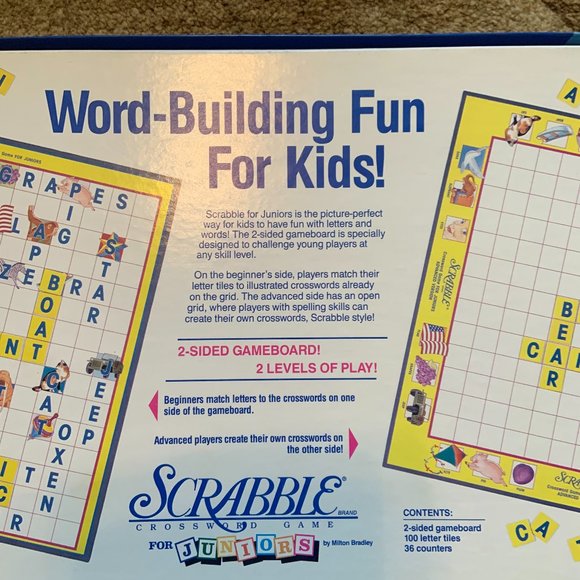 Scrabble Crossword Game for Juniors - Picture 3 of 4